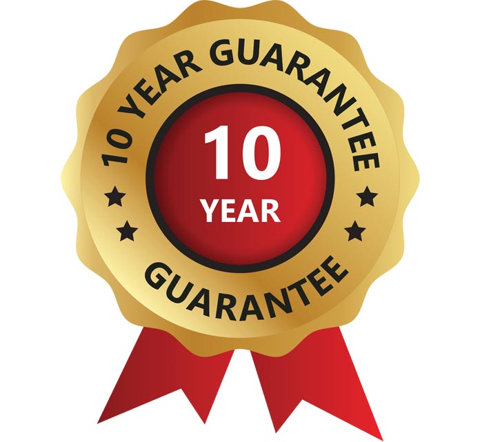 10 year product guarantee